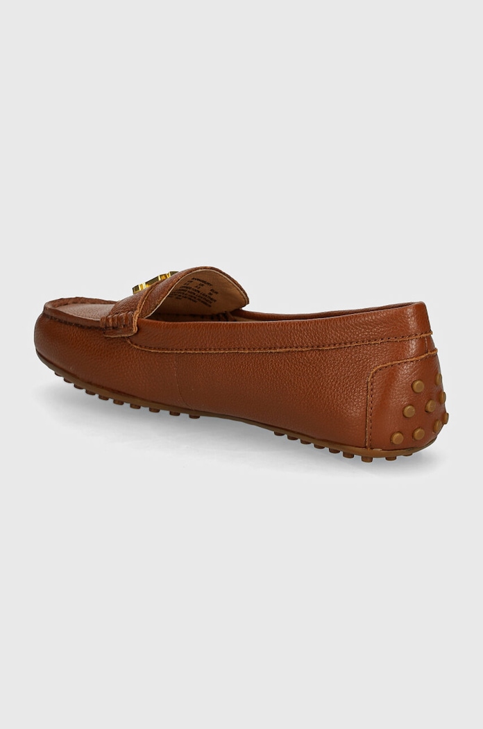 Boty Kožené mokasíny Lauren Ralph Lauren Barnsbury 802942768002.200 hnědá