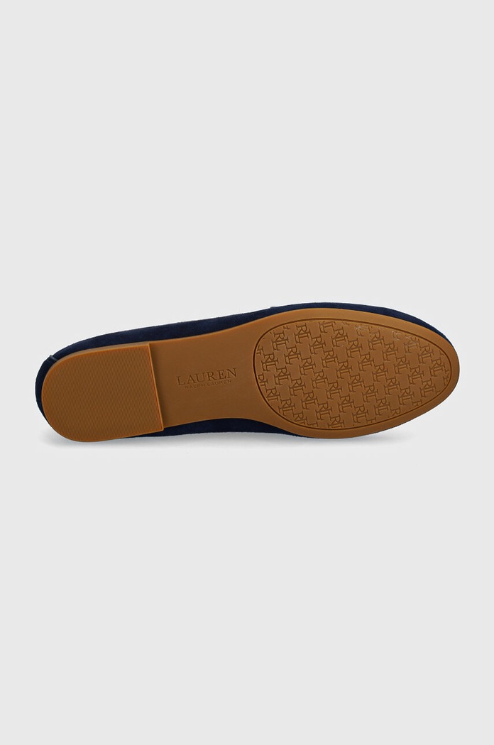 Semišové mokasíny Lauren Ralph Lauren Averi III 802946809002.410 námořnická modř