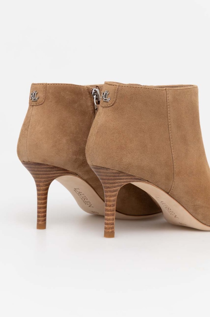 Σουέτ μπότες Lauren Ralph Lauren Lizie μπεζ 802942513001.260