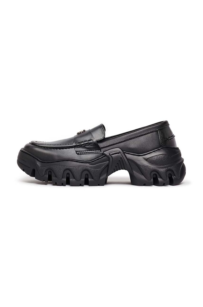 Mokasini Rombaut BOCCACCIO II LOAFER Imitacija zrnatega usnja črna W23.B.024