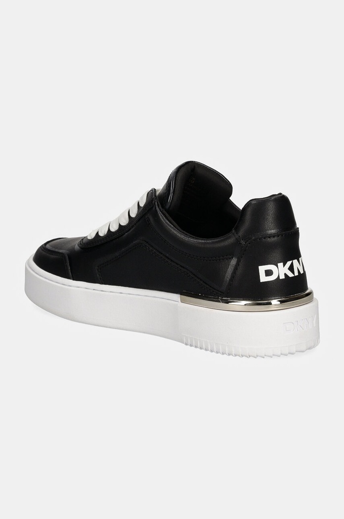 Boty Kožené tenisky Dkny Baylor K3491306.BLK černá