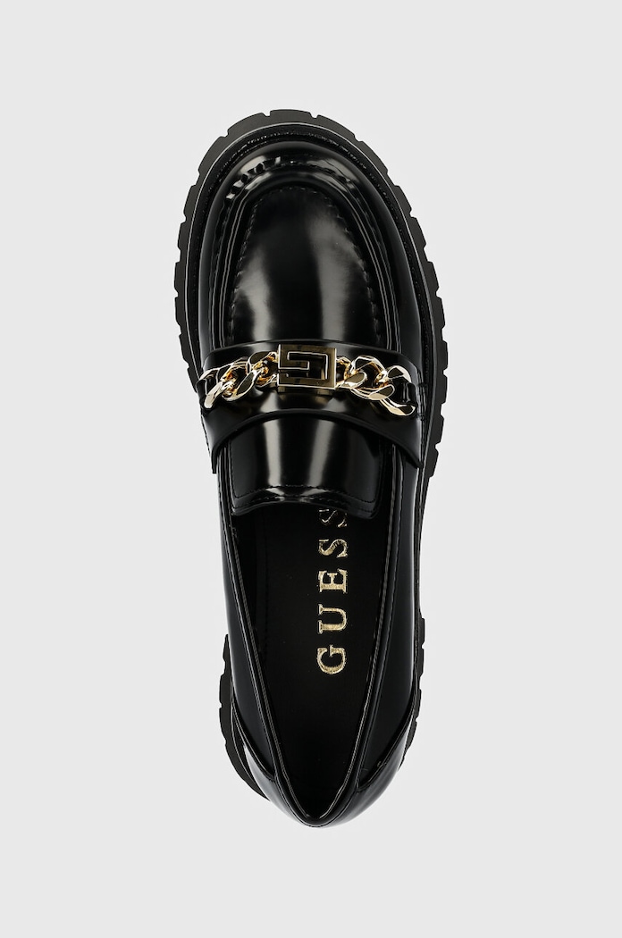 Mokasinke Guess ALMOSTY crna FLTALM.ELE14.BLACK