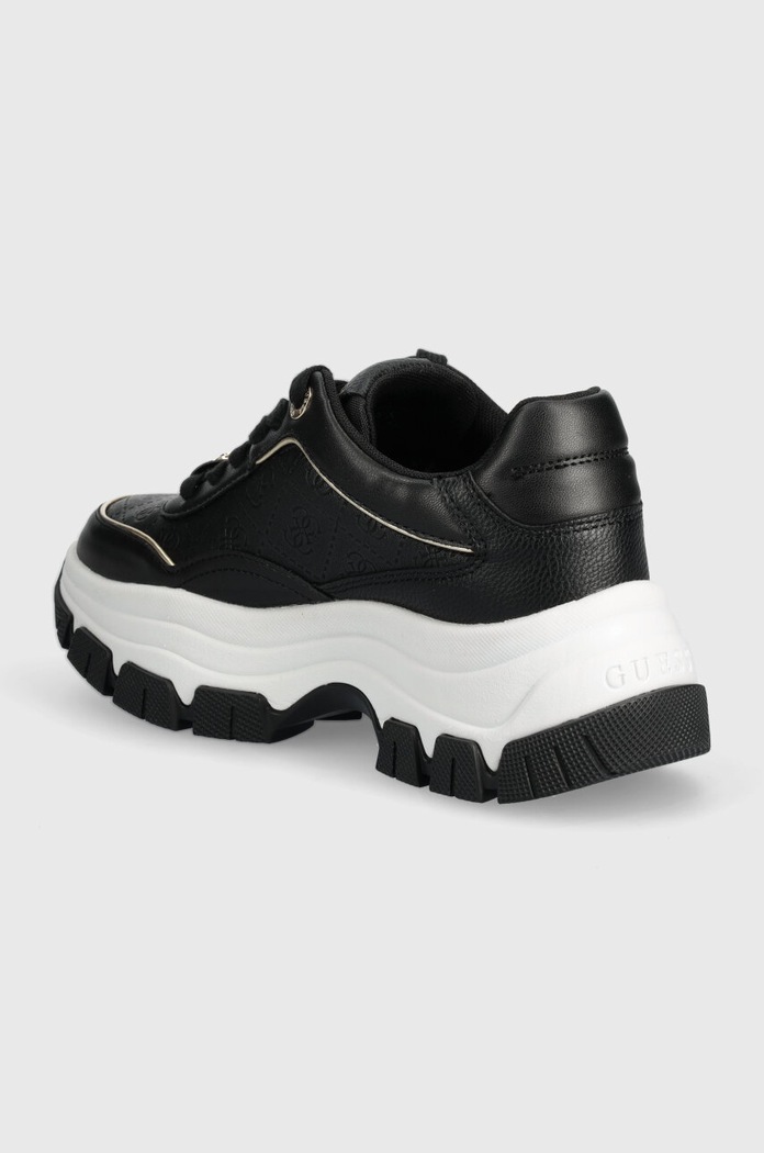 Obuv Tenisky Guess BERRETT FLTBER.ELE12.BLACK čierna