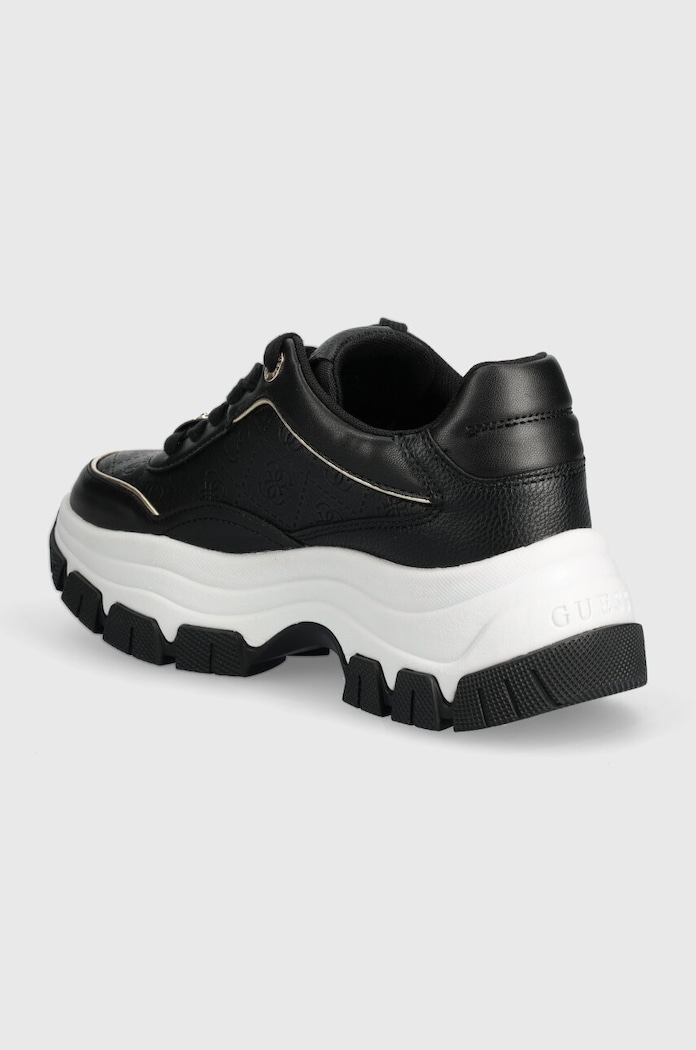 Obuv Tenisky Guess BERRETT FLTBER.ELE12.BLACK čierna