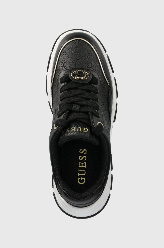 Tenisky Guess BERRETT čierna FLTBER.ELE12.BLACK