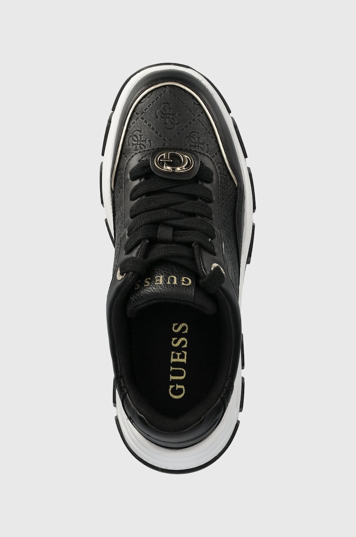 Tenisky Guess BERRETT čierna FLTBER.ELE12.BLACK
