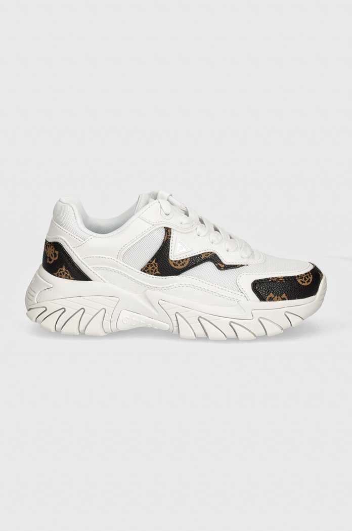 Guess sneakersy NOWAH FLTNOW.FAL12.WHIBR biały AW24