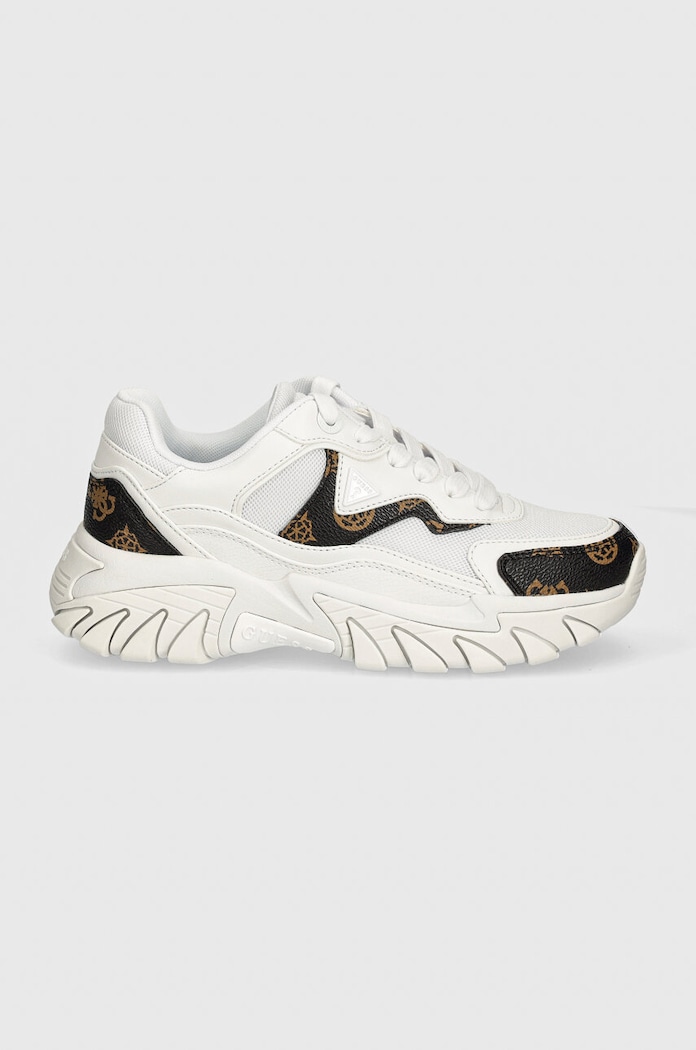 Guess sneakersy NOWAH FLTNOW.FAL12.WHIBR biały AW24