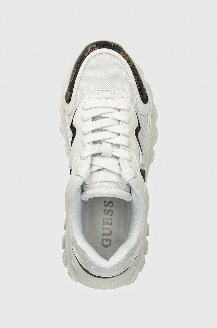 Guess sneakersy NOWAH biały FLTNOW.FAL12.WHIBR