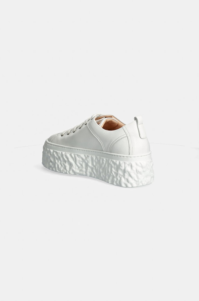 Παπούτσια Δερμάτινα sneakers AGL Magma D776001PGKA076A634 λευκό