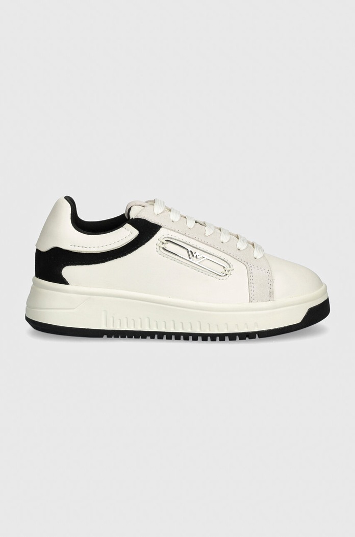 Kožené tenisky Emporio Armani X3X024.XR222.C679 béžová AW24