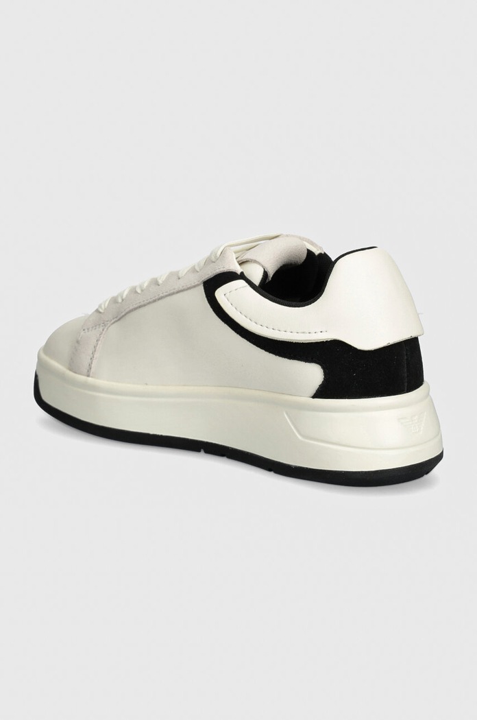 Obuv Kožené tenisky Emporio Armani X3X024.XR222.C679 béžová