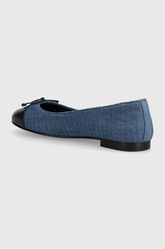 Obuwie Tory Burch baleriny Quilted Ballet 159391.426 niebieski