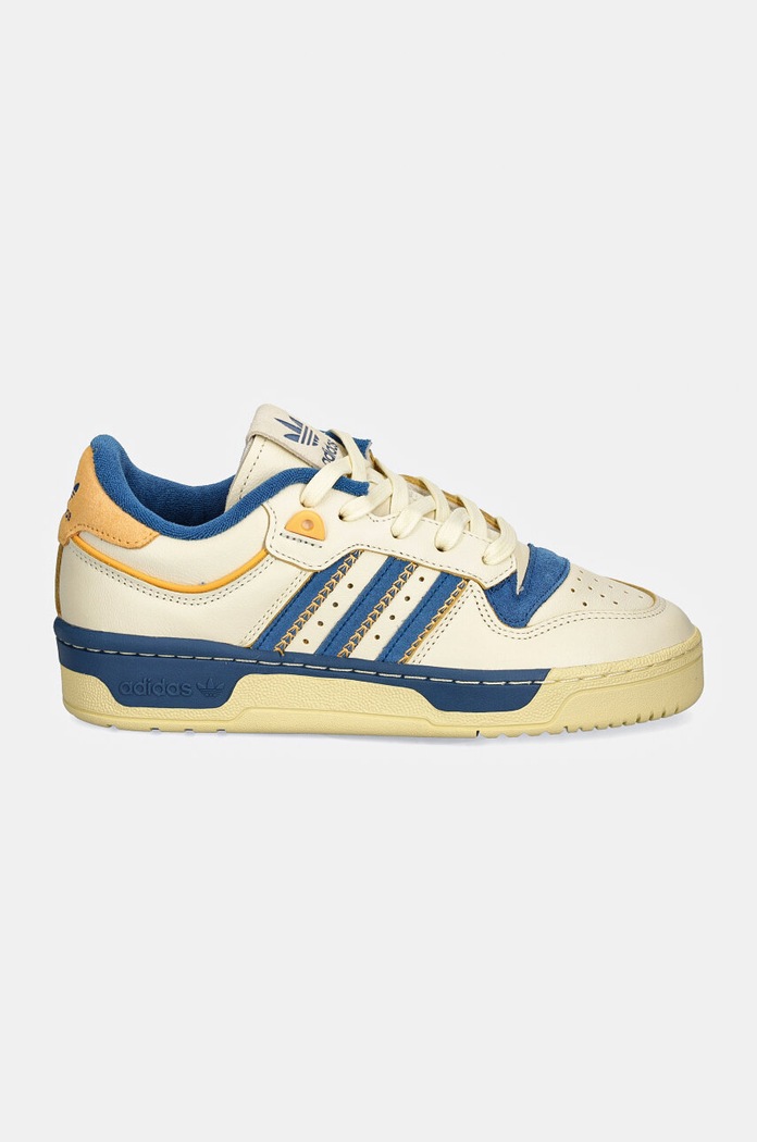 Kožené tenisky adidas Originals Rivalry 86 Low IF4663 béžová AW24