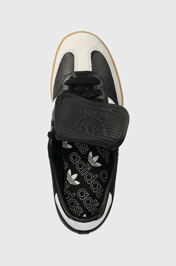Δερμάτινα αθλητικά παπούτσια adidas Originals Samba LT IG2010 μαύρο