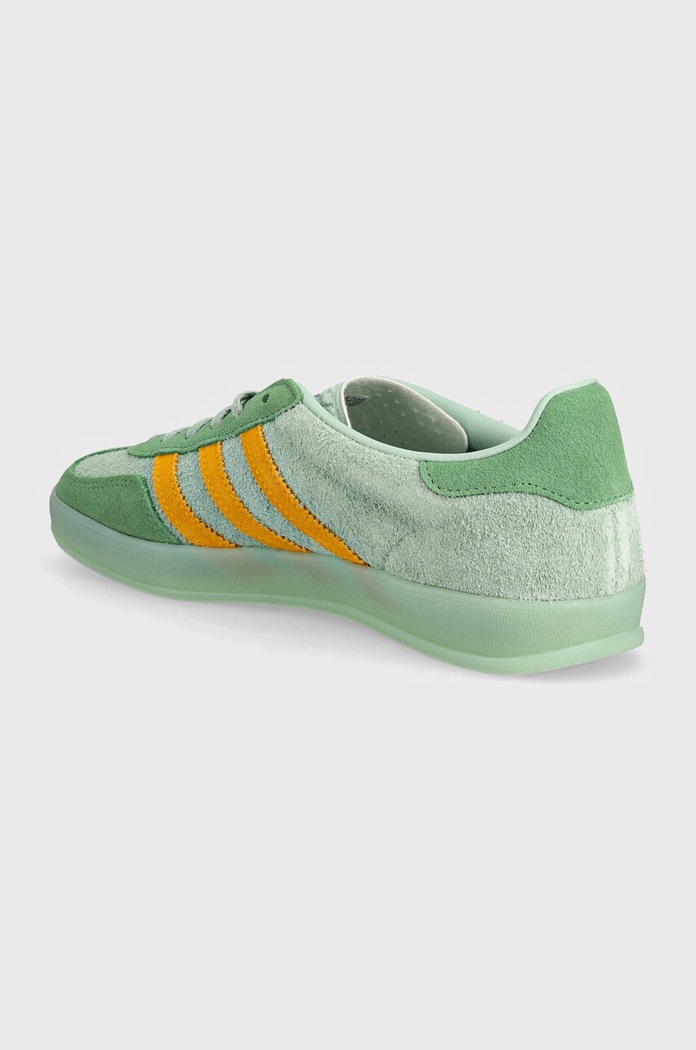 Scarpe adidas Gazelle Indoor Hazy Green Crew Yellow IG6783 verde