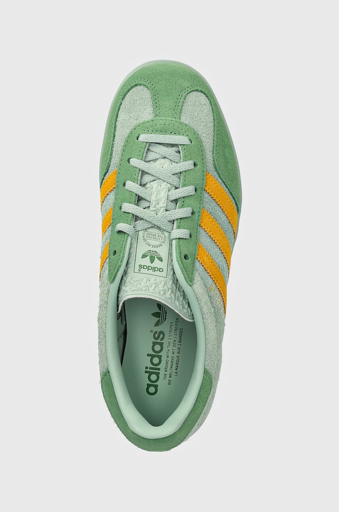 adidas Gazelle Indoor Hazy Green Crew Yellow verde IG6783