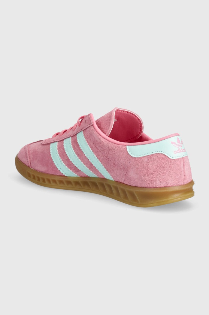 Obuća Tenisice od brušene kože adidas Originals Hamburg IH5459 roza