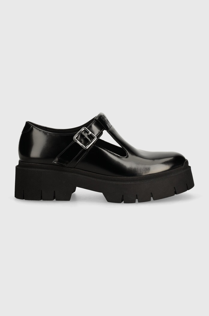 HUGO pantof Kris 50523251.001 negru AW24