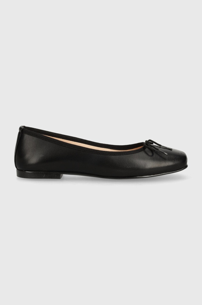 Bianco baleriny skórzane BIAEMILY 11251242 czarny AW24