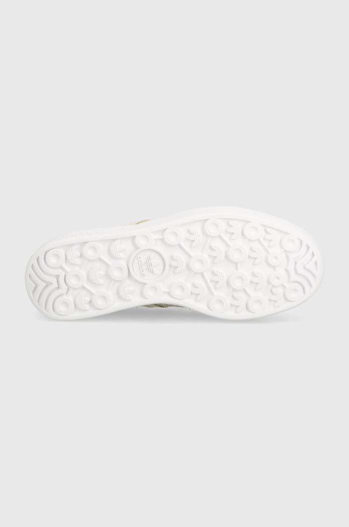 Шкіряні кросівки adidas Originals Gazelle Bold IG4380 бежевий