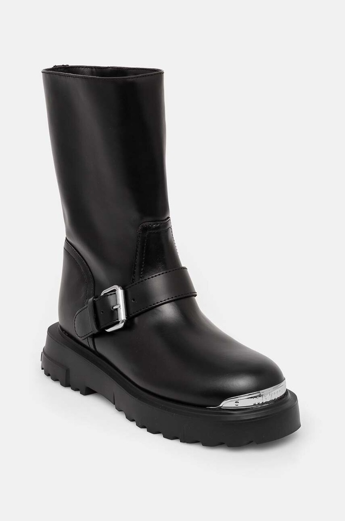 Členkové topánky Love Moschino nezateplené čierna JA24134G1LIA0000