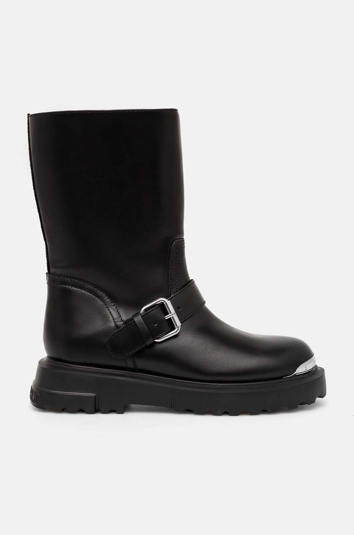 Členkové topánky Love Moschino JA24134G1LIA0000 čierna AW24