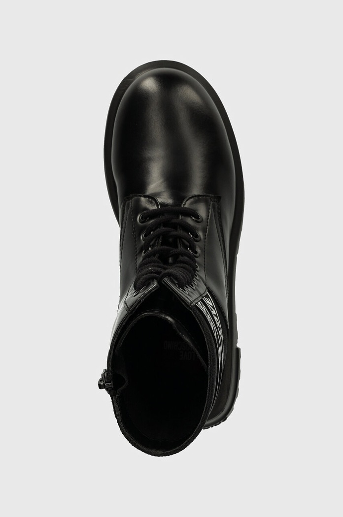 Workery Love Moschino čierna JA24094G1LIA700A