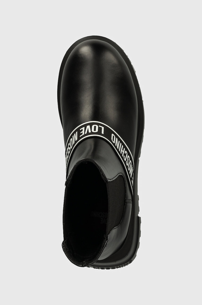 Kožne gležnjače Love Moschino crna JA24104G1LIA0000