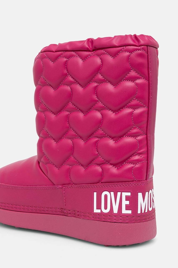 Încălțăminte Love Moschino cizme de iarna JA24082G1LISE626 roz