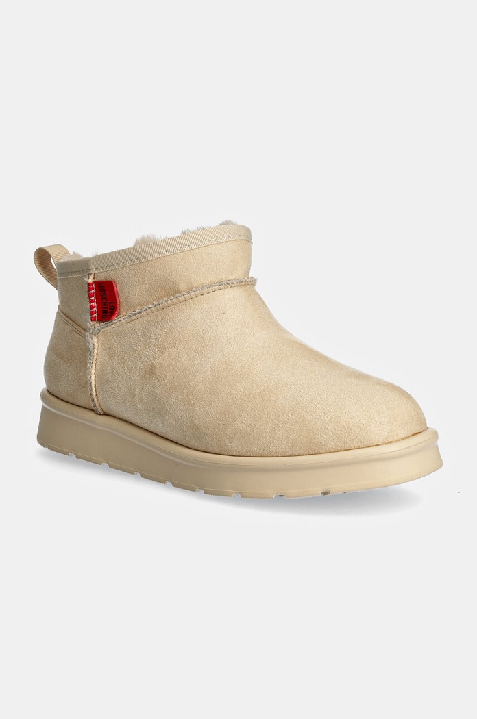 Love Moschino śniegowce syntetyczny beżowy JA24043H1LJAW131