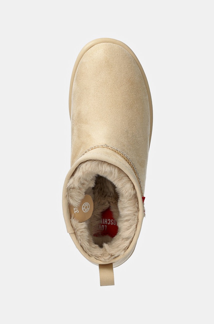 Love Moschino śniegowce JA24043H1LJAW131 beżowy