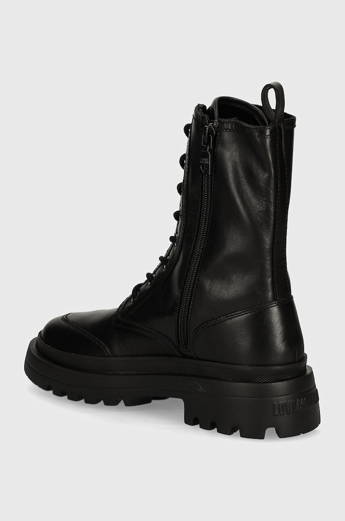Boty Kožené workery Love Moschino JA24165G1LIA0000 černá