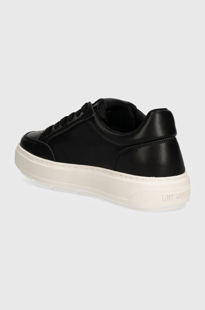 Încălțăminte Love Moschino sneakers din piele JA15124G1LIA0000 negru