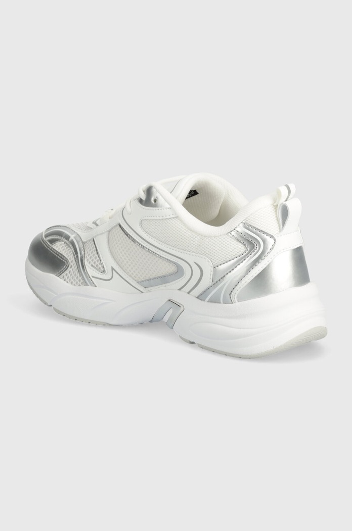 Obuwie Calvin Klein Jeans sneakersy RETRO TENNIS LOW LACE MH ML MTL YW0YW01463 biały