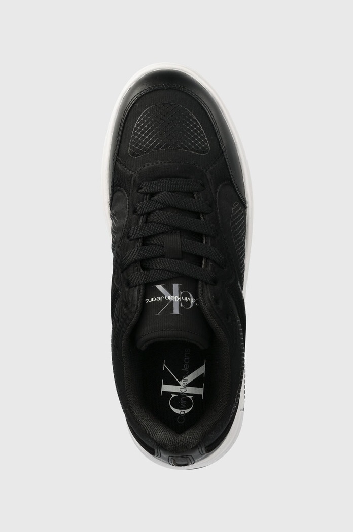 Calvin Klein Jeans sneakers BOLD PLATF LOW LACE MIX IN MTL negru YW0YW01471