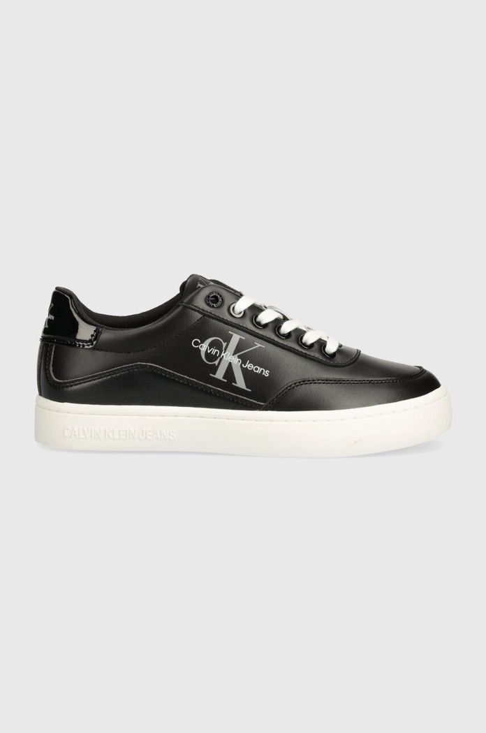 Sneakers boty Calvin Klein Jeans CLASSIC CUPSOLE LOW LACE LTH ML YW0YW01527 černá AW24