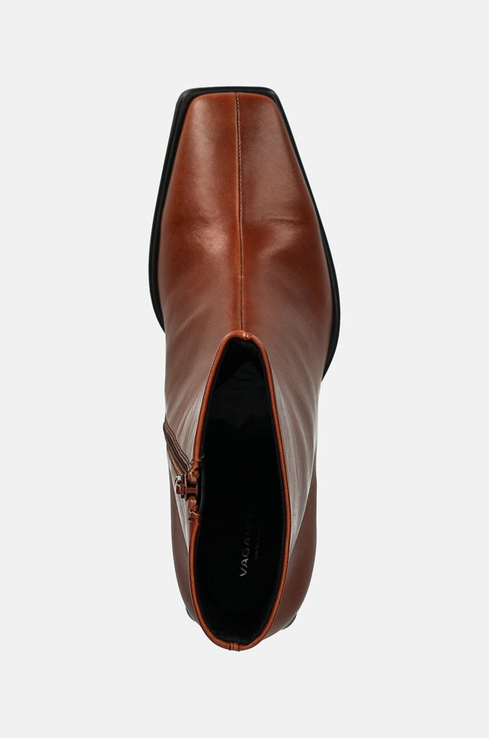 Kožené členkové topánky Vagabond Shoemakers HEDDA hnedá 5002.001.04