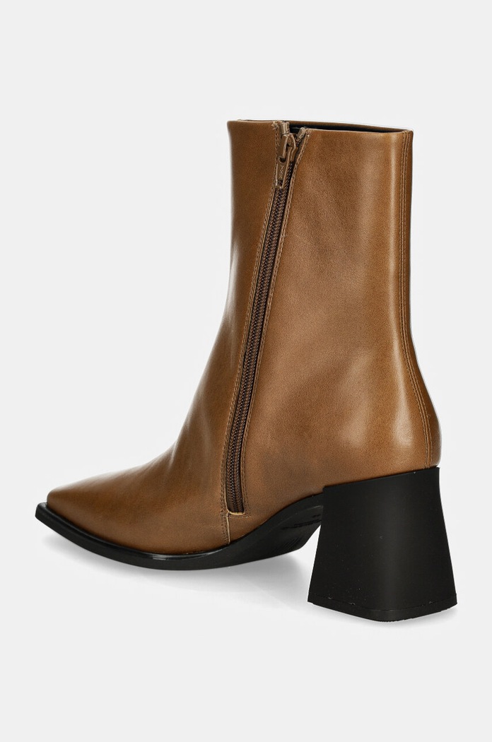 Boty Kožené kotníkové boty Vagabond Shoemakers HEDDA 5002.001.54 hnědá