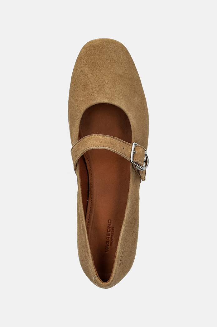 Balerinke iz semiša Vagabond Shoemakers JOLIN bež 5608.040.28