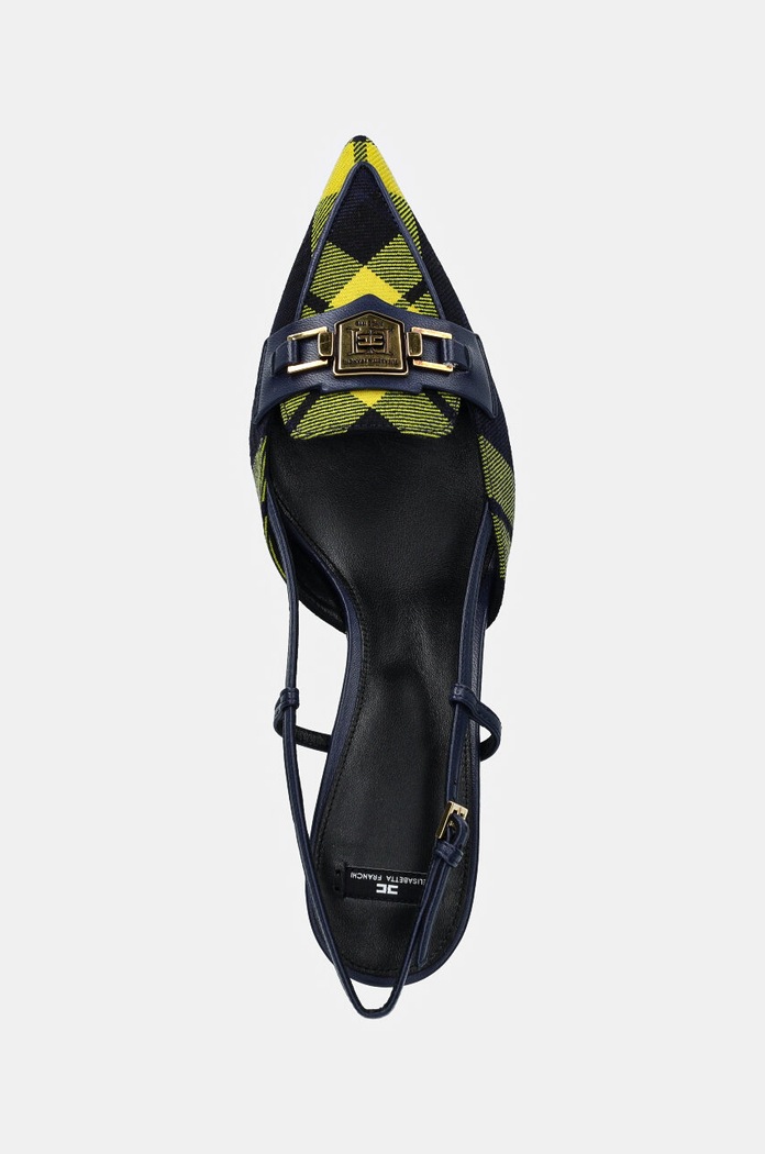 Γόβες Elisabetta Franchi σκούρο μπλε SA81B47E2.CO4