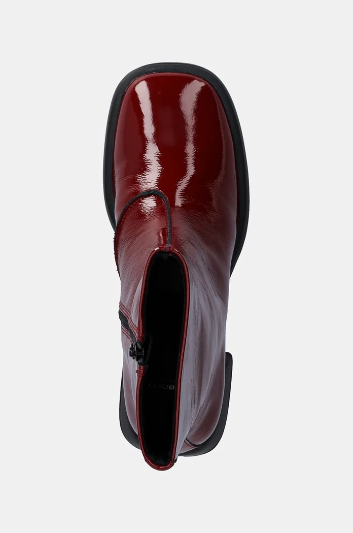 Botki skórzane ANSIE Vagabond Shoemakers 5445.060.42 bordowy