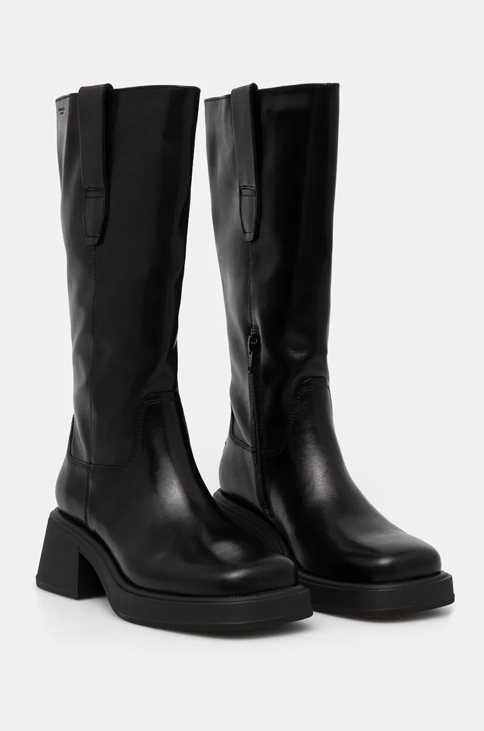 Obuwie Vagabond Shoemakers kozaki skórzane DORAH 5642.701.20 czarny