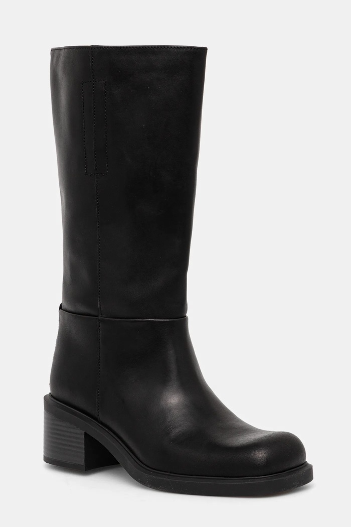 Vagabond Shoemakers kozaki skórzane DANIELLA słupek czarny 5820.001.20
