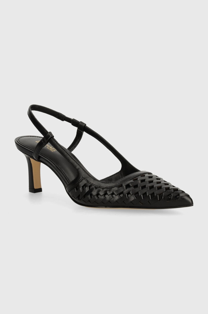 MICHAEL Michael Kors szpilki skórzane Alora 5-8 cm czarny 40T4AOMS3L.001
