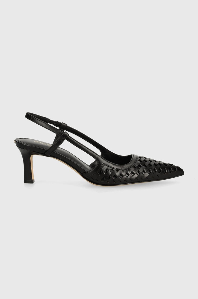 MICHAEL Michael Kors szpilki skórzane Alora 40T4AOMS3L.001 czarny AW24