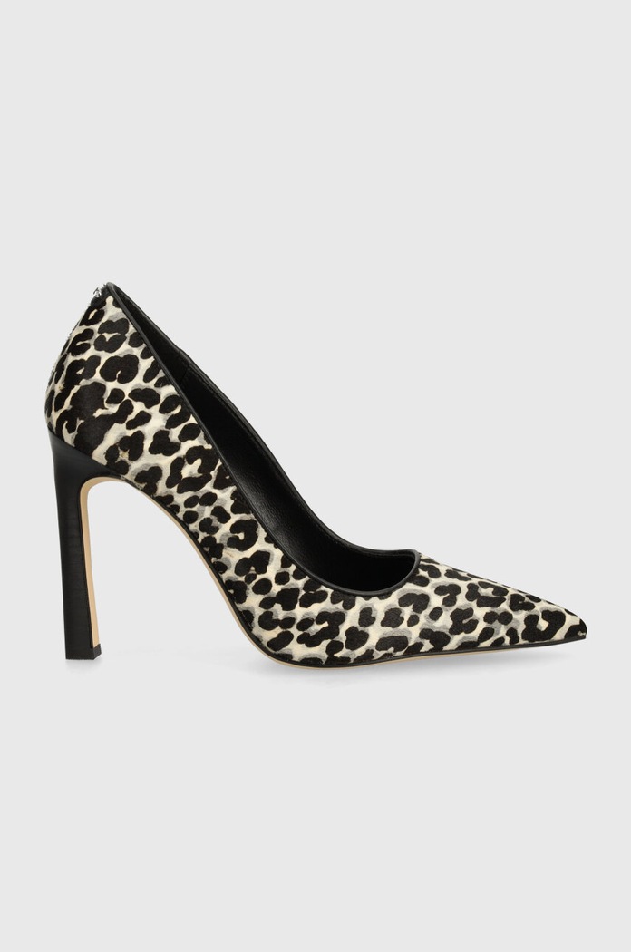 MICHAEL Michael Kors szpilki zamszowe Amara 40T4AMHP1H.987 czarny AW24