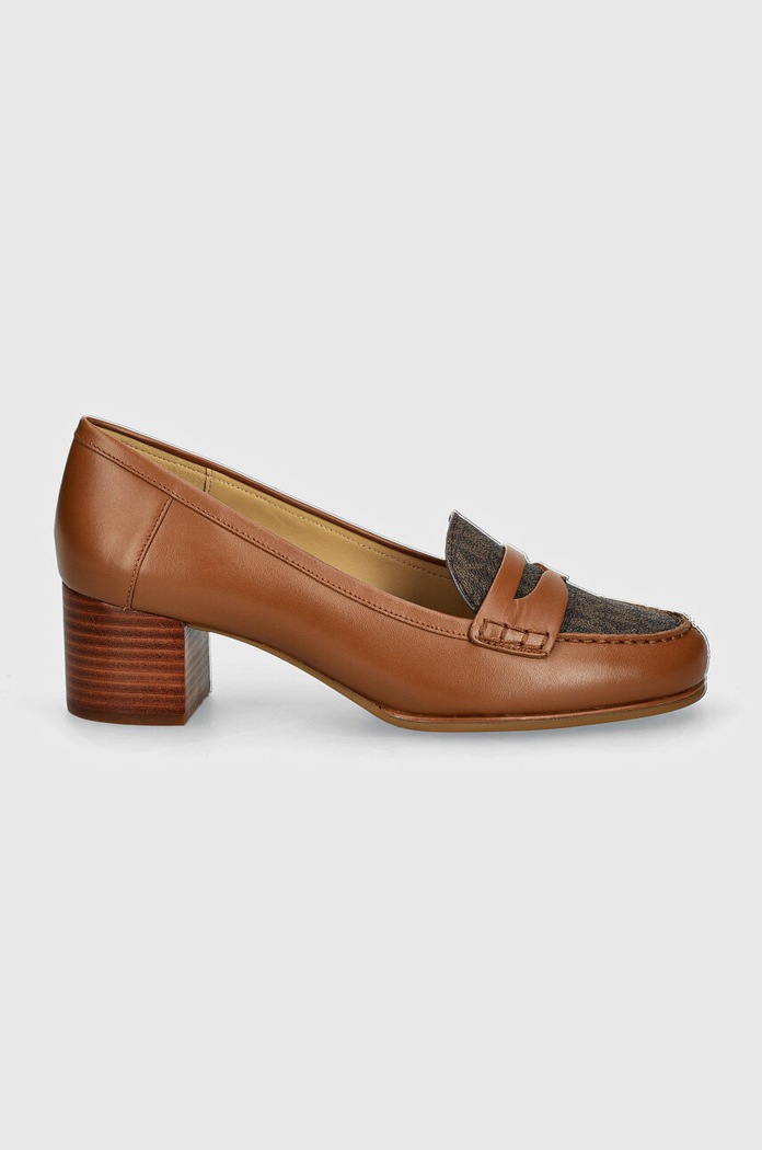 Kožne salonke MICHAEL Michael Kors Frances 40T4FRMP1B.230 smeđa AW24
