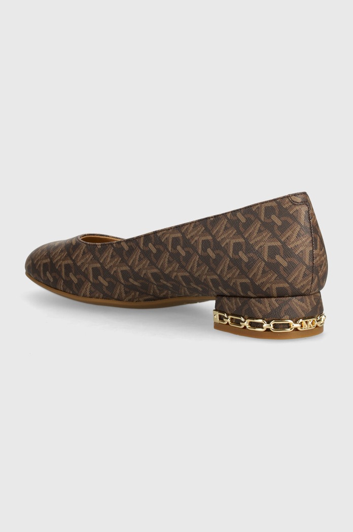 Boty Baleríny MICHAEL Michael Kors June 40T4JUFP1B.212 hnědá