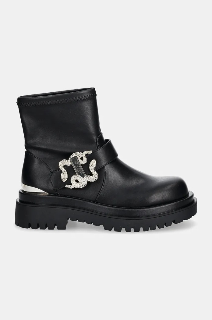 Členkové topánky Just Cavalli 77RA3S95ZS984899 čierna AW24